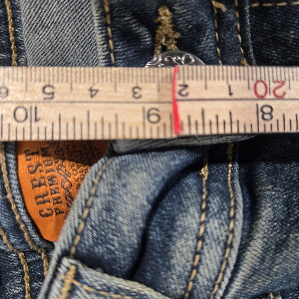 Crest Vintage Y2K Low-Rise Jeans 2nd Pair (we have two) | Women's Size 11 - Picture 8 of 11